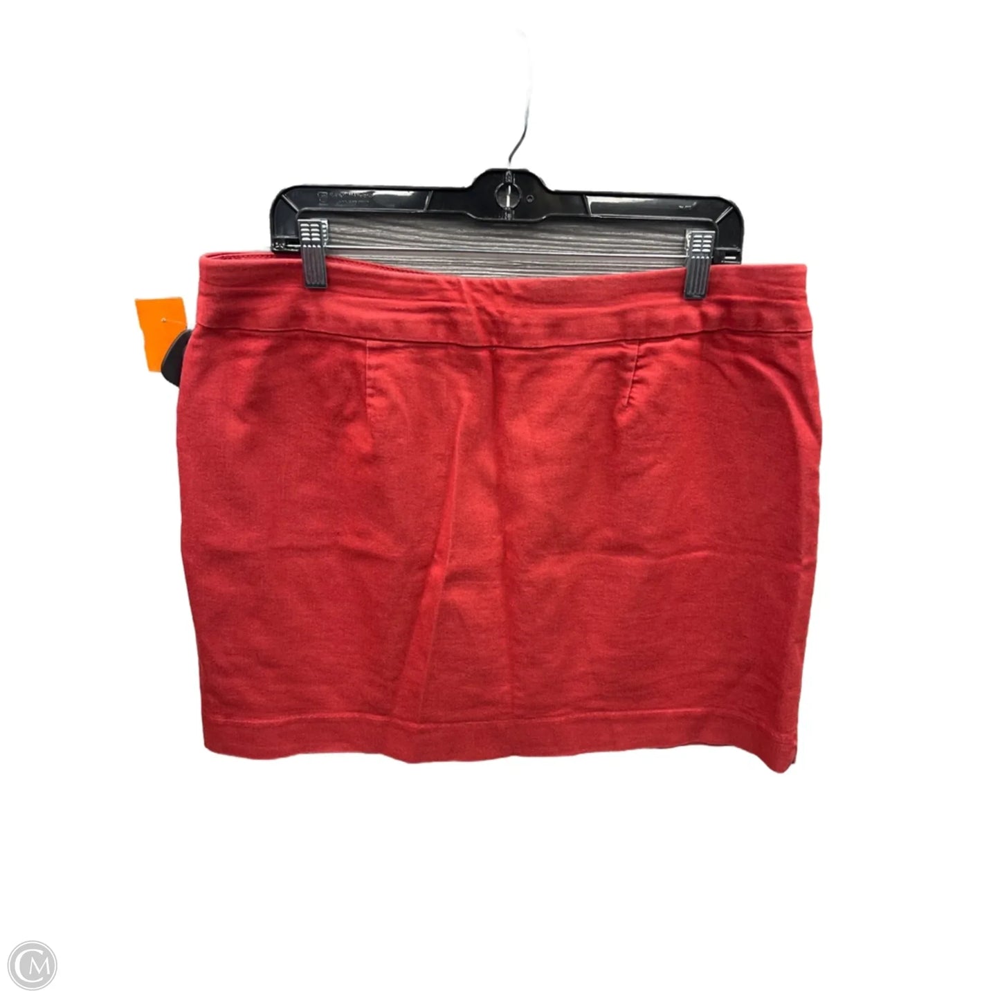 Skirt Mini & Short By Croft And Barrow In Red, Size: 16