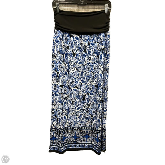 Skirt Maxi By Apt 9 In Blue, Size: 12