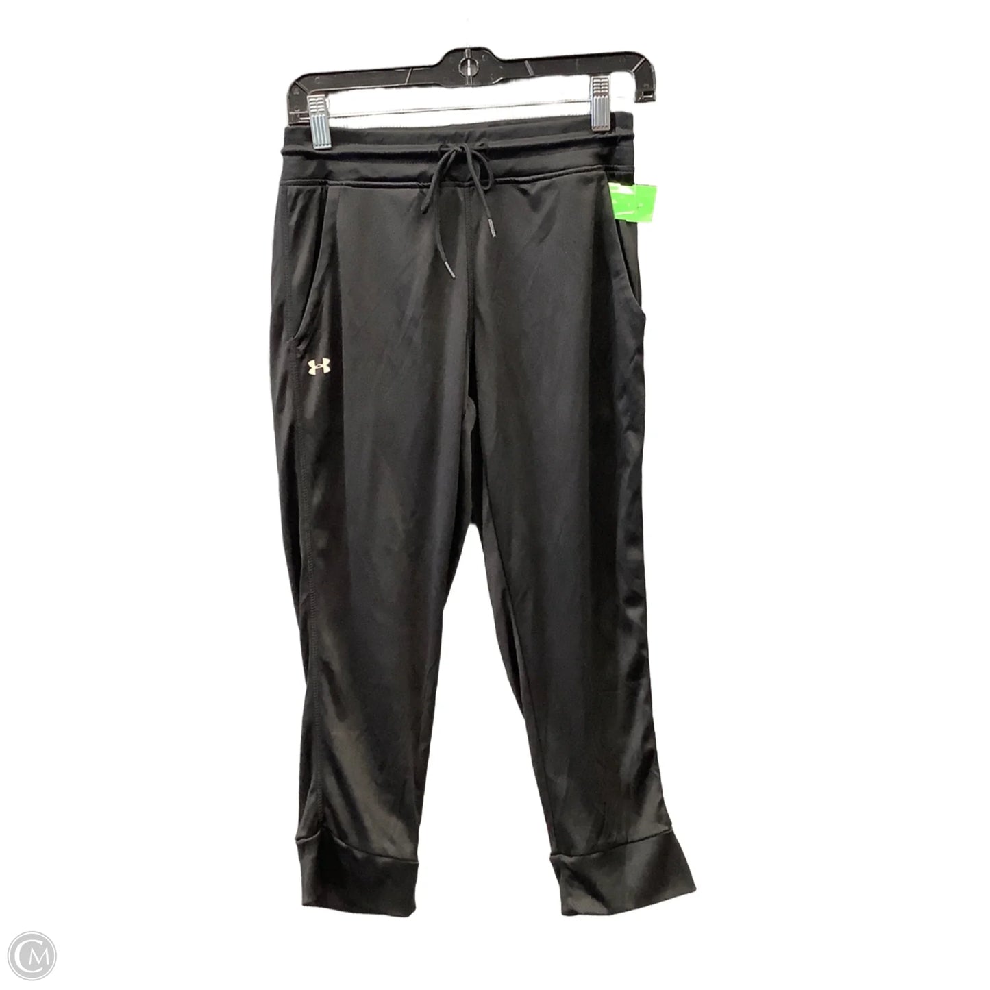 Athletic Capris By Under Armour In Black, Size: Xs