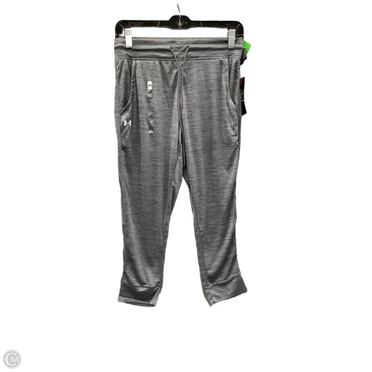 Athletic Capris By Under Armour In Grey, Size: Xs