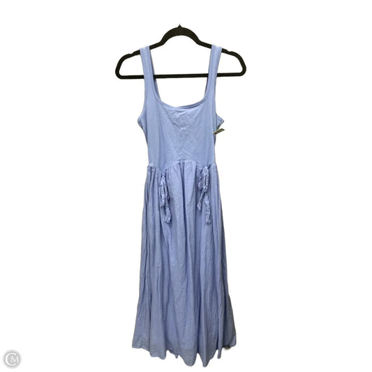 Dress Casual Midi By Aerie In Blue, Size: S