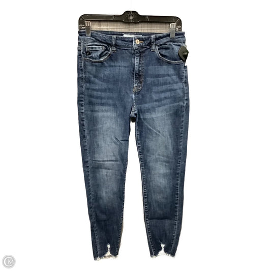 Jeans Skinny By Kancan In Blue Denim, Size: 8