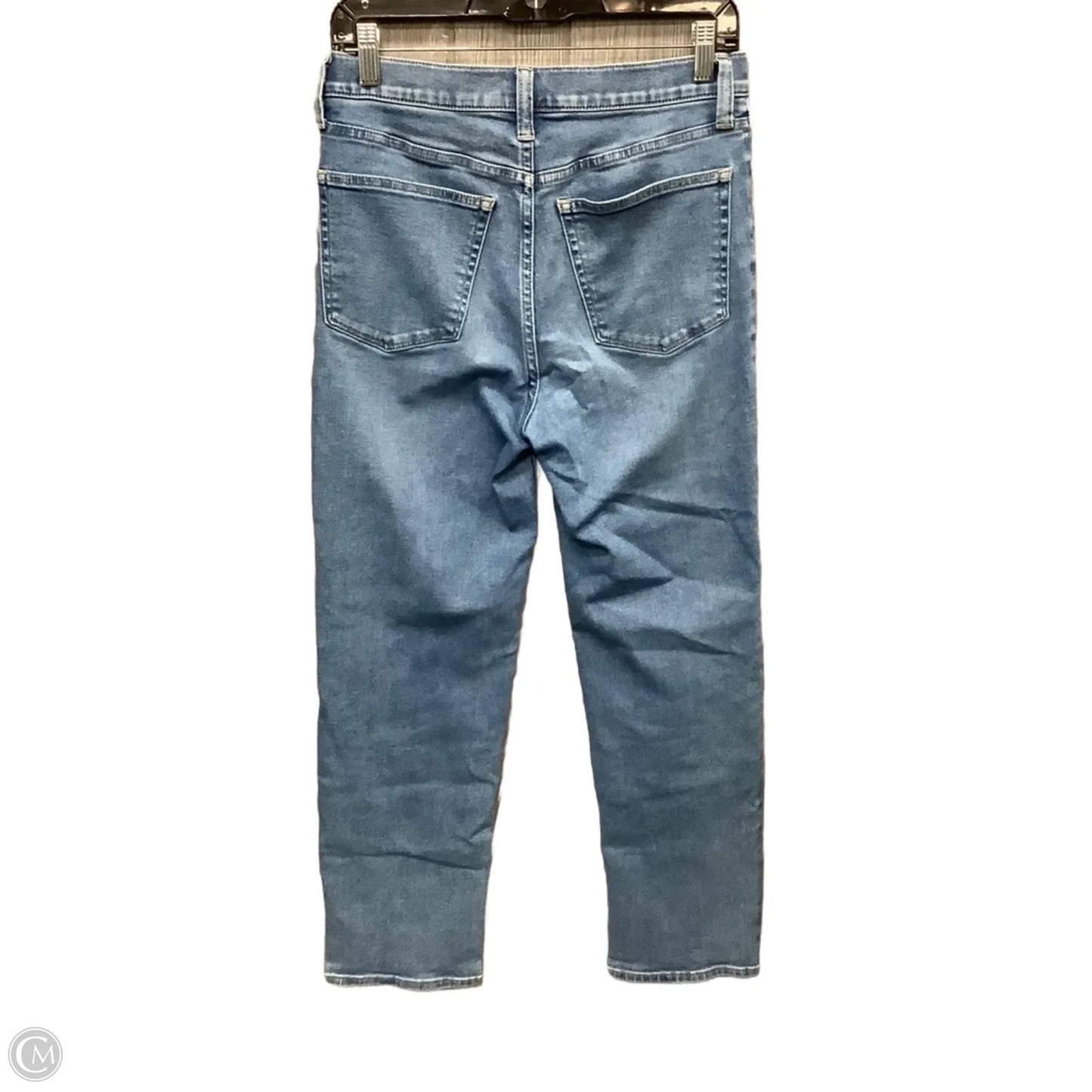 Jeans Straight By J. Crew In Blue Denim, Size: 4