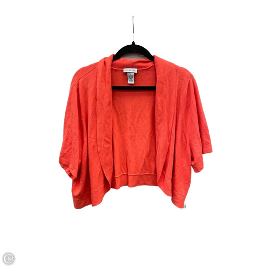 Cardigan By Catherines In Coral, Size: 3x