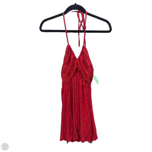 Dress Casual Short By Shein In Red, Size: Xs