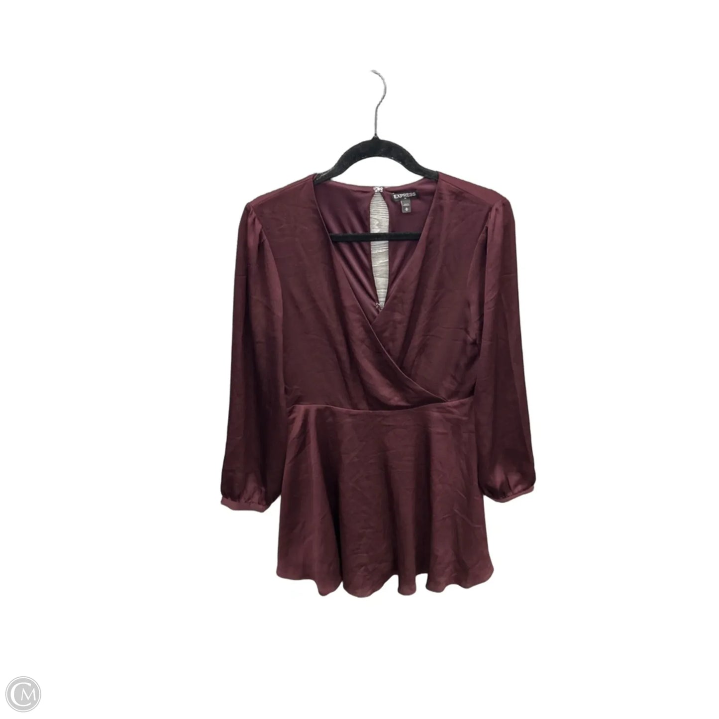 Dress Casual Short By Express In Purple, Size: M