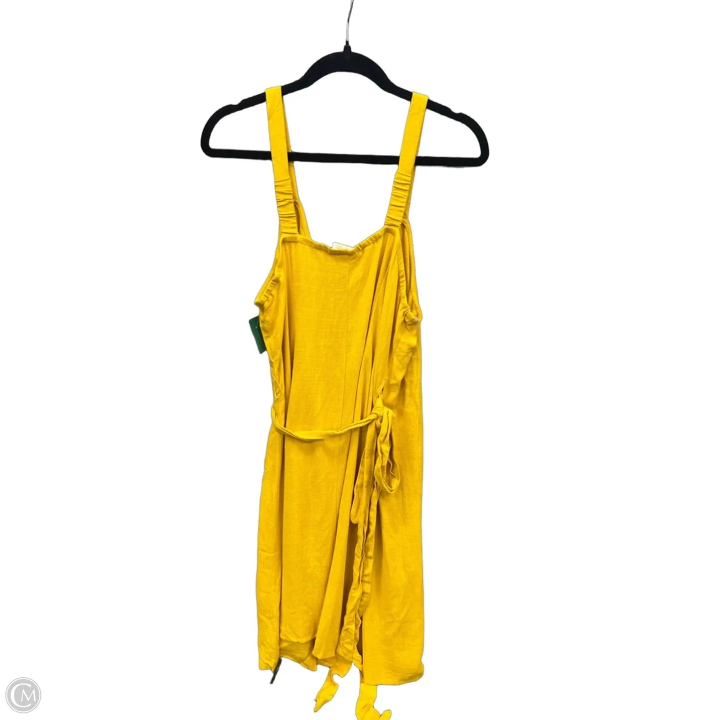 Dress Casual Midi By Universal Thread In Yellow, Size: Xxl