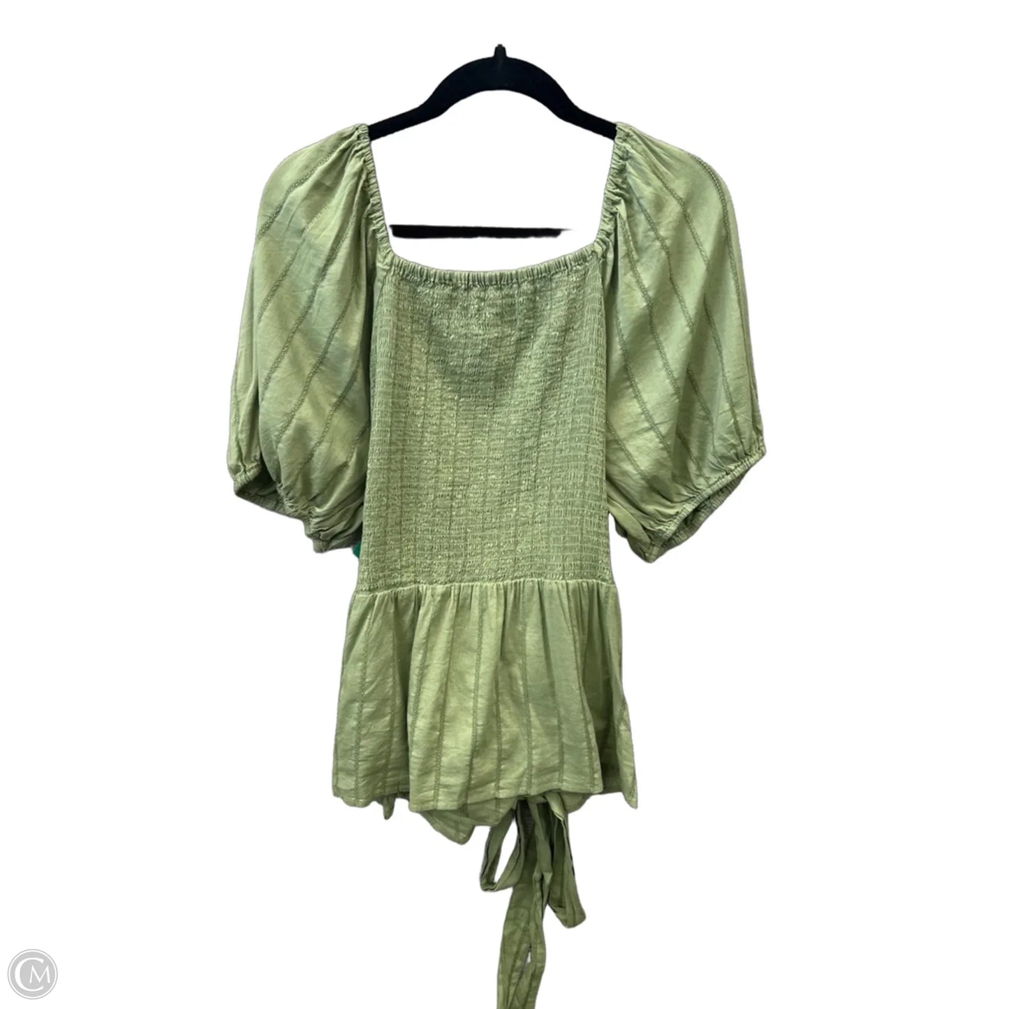 Top Short Sleeve By Old Navy In Green, Size: Xxl