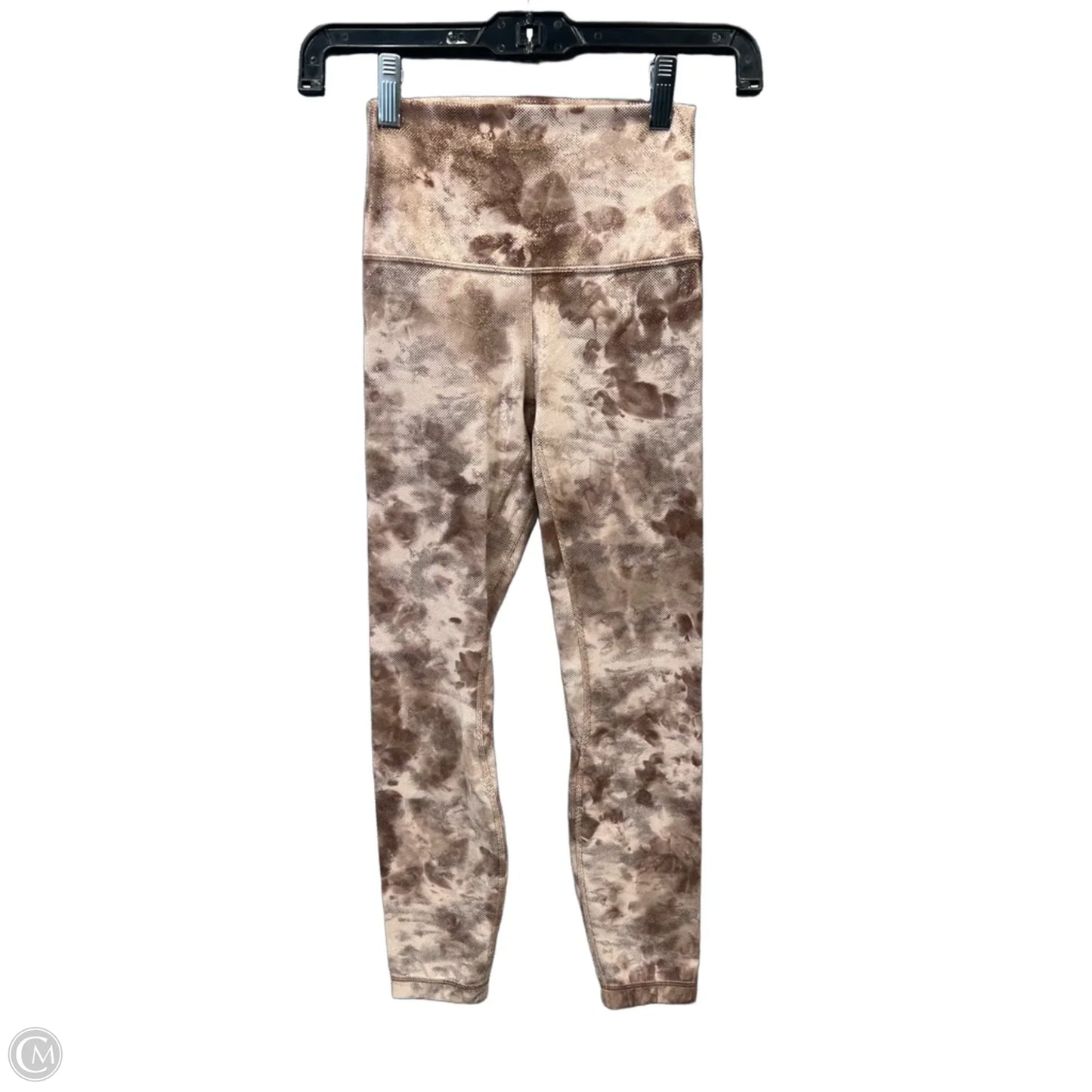 Athletic Leggings By Lululemon In Brown, Size: Xs