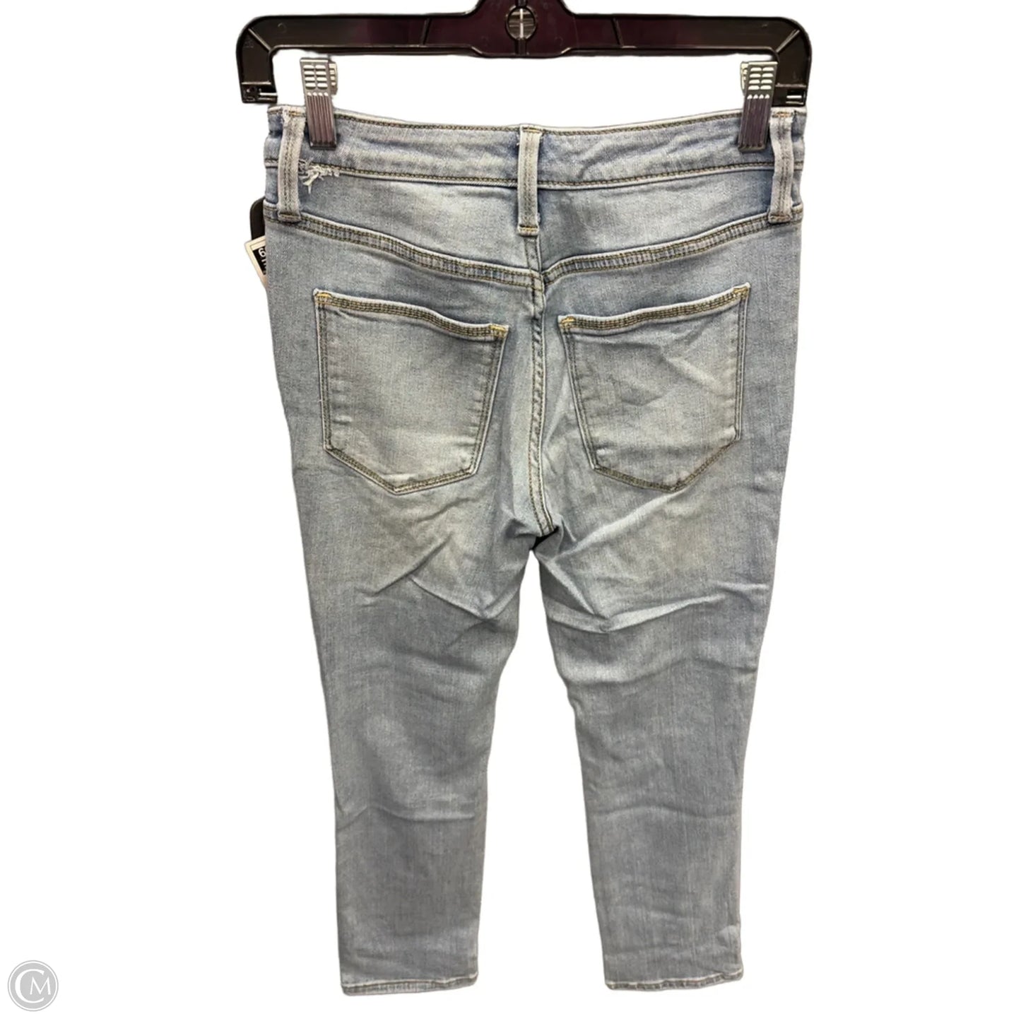 Jeans Straight By Universal Thread In Blue Denim, Size: 0