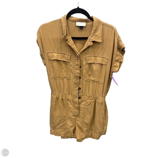 Romper By Universal Thread In Brown, Size: Xs