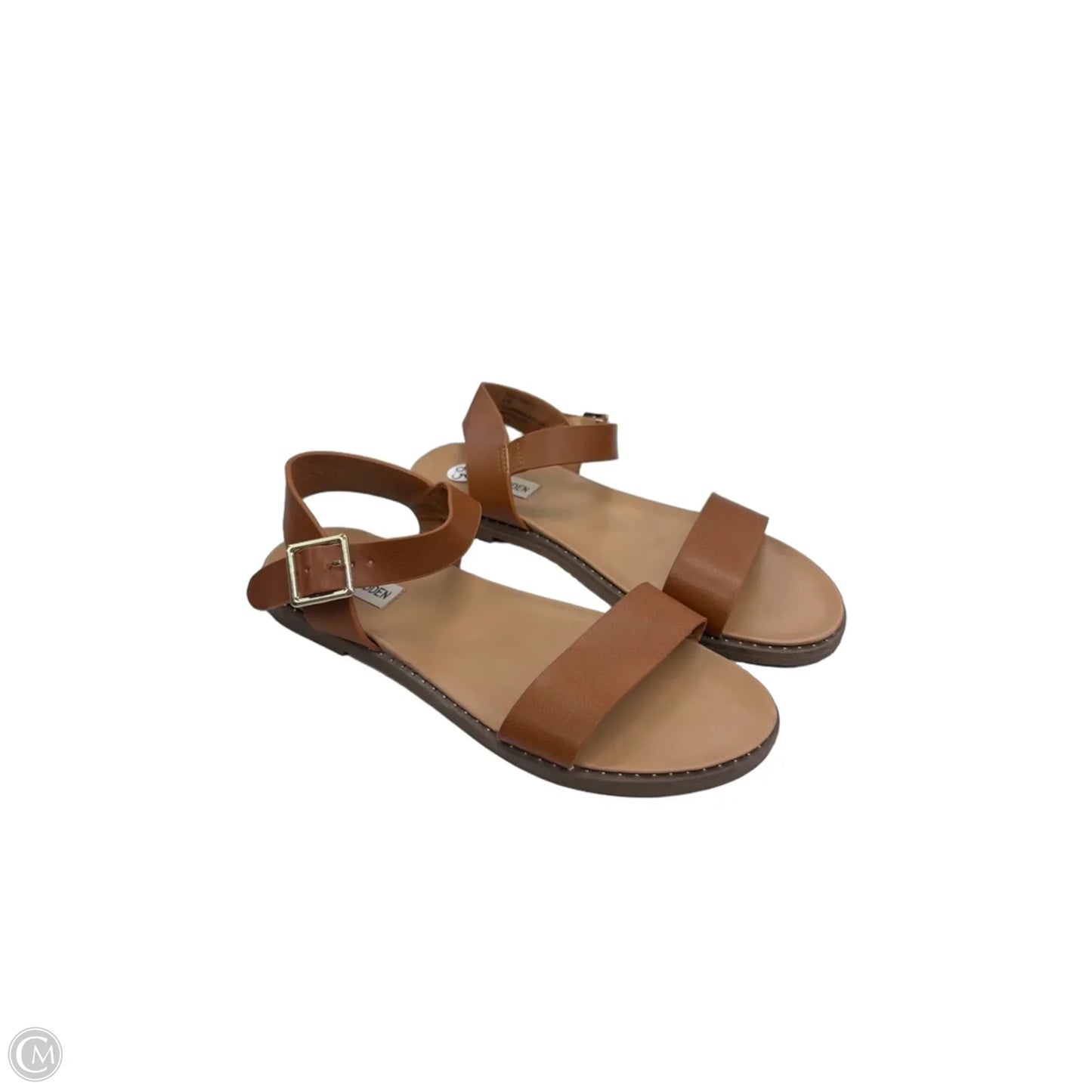 Sandals Flats By Steve Madden In Brown, Size: 8.5