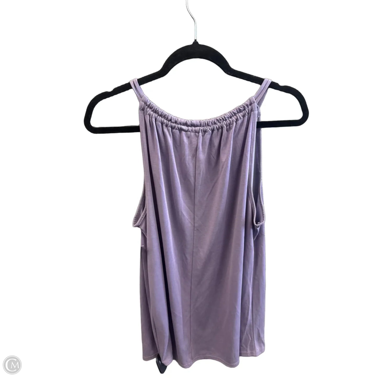 Top Sleeveless By Green Envelope In Purple, Size: L