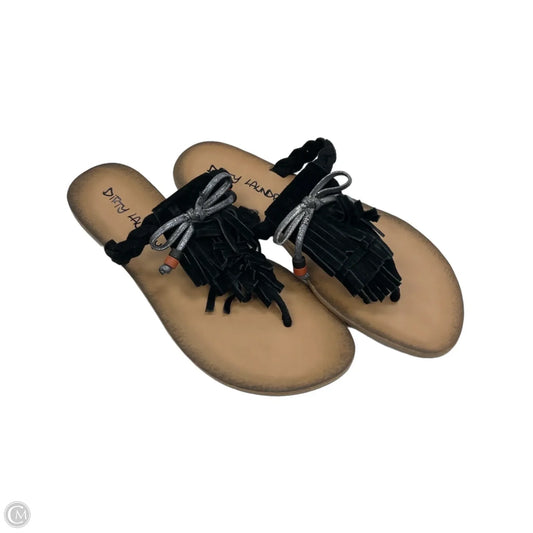 Sandals Flats By Dirty Laundry In Black, Size: 7.5