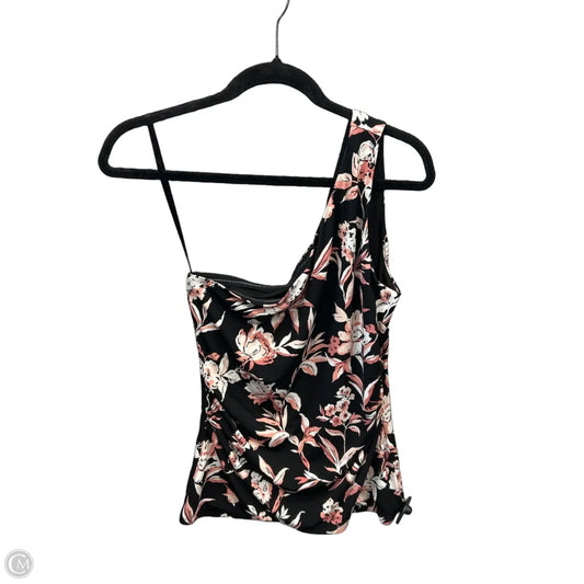 Top Sleeveless By White House Black Market In Floral Print, Size: S