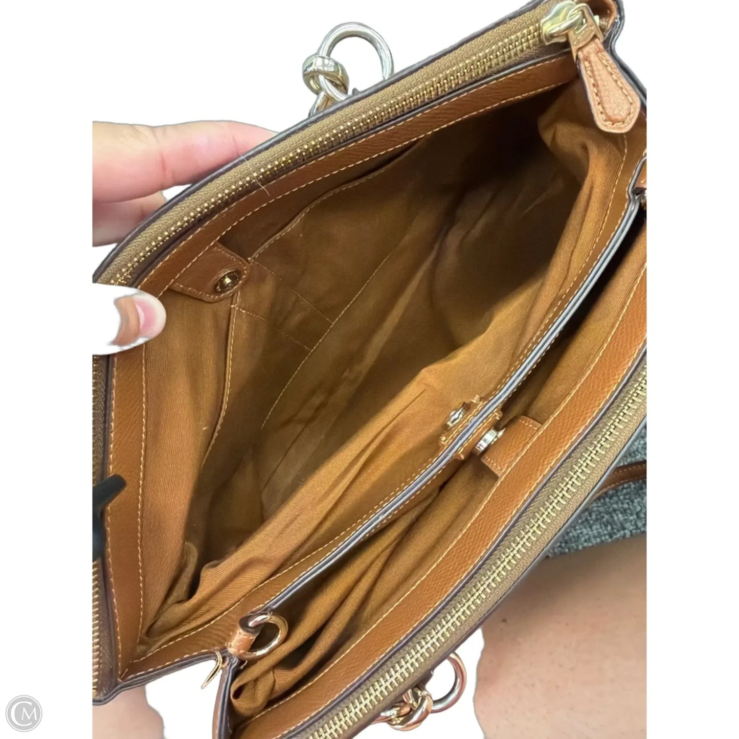 Handbag Designer By Coach, Size: Large