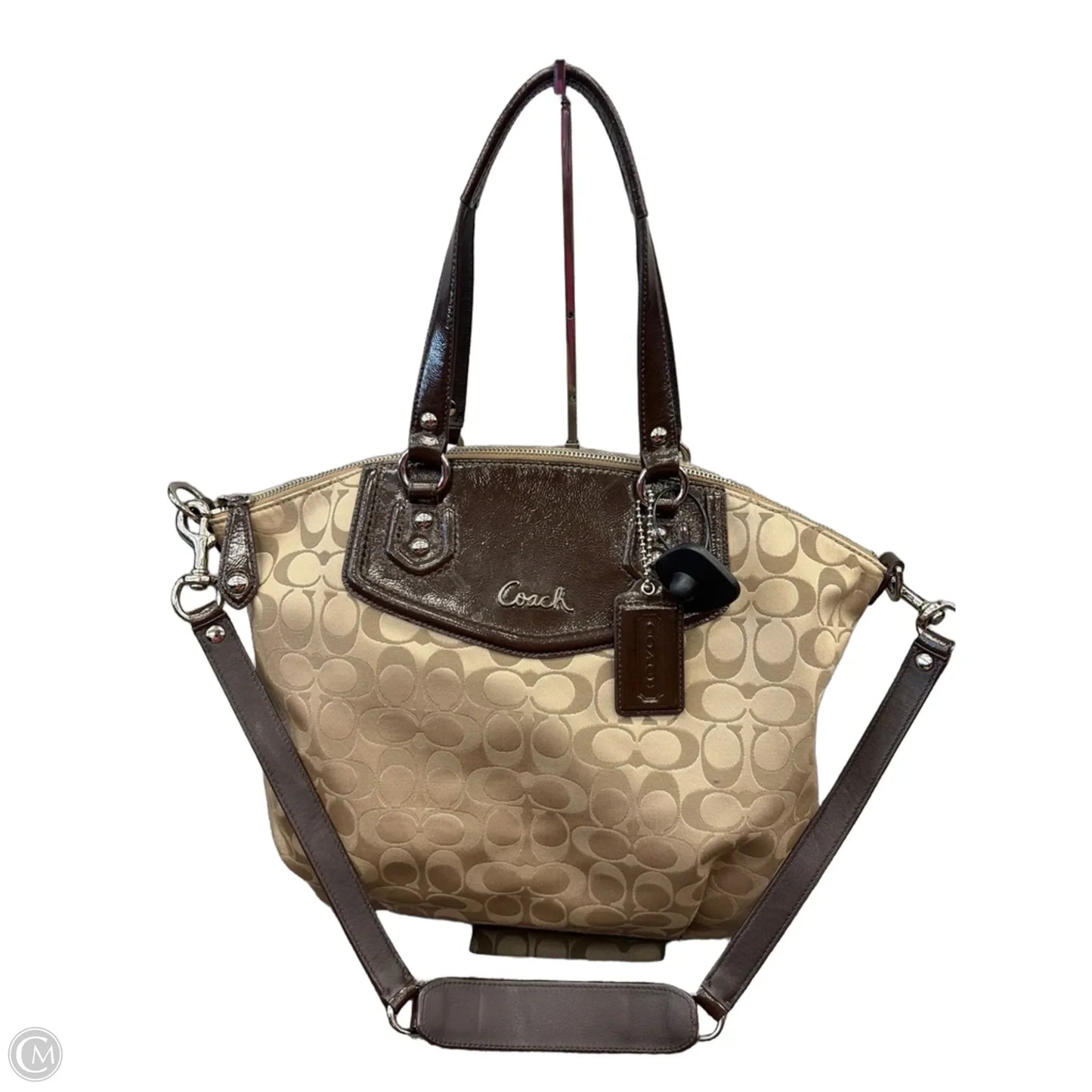 Crossbody Designer By Coach, Size: Large