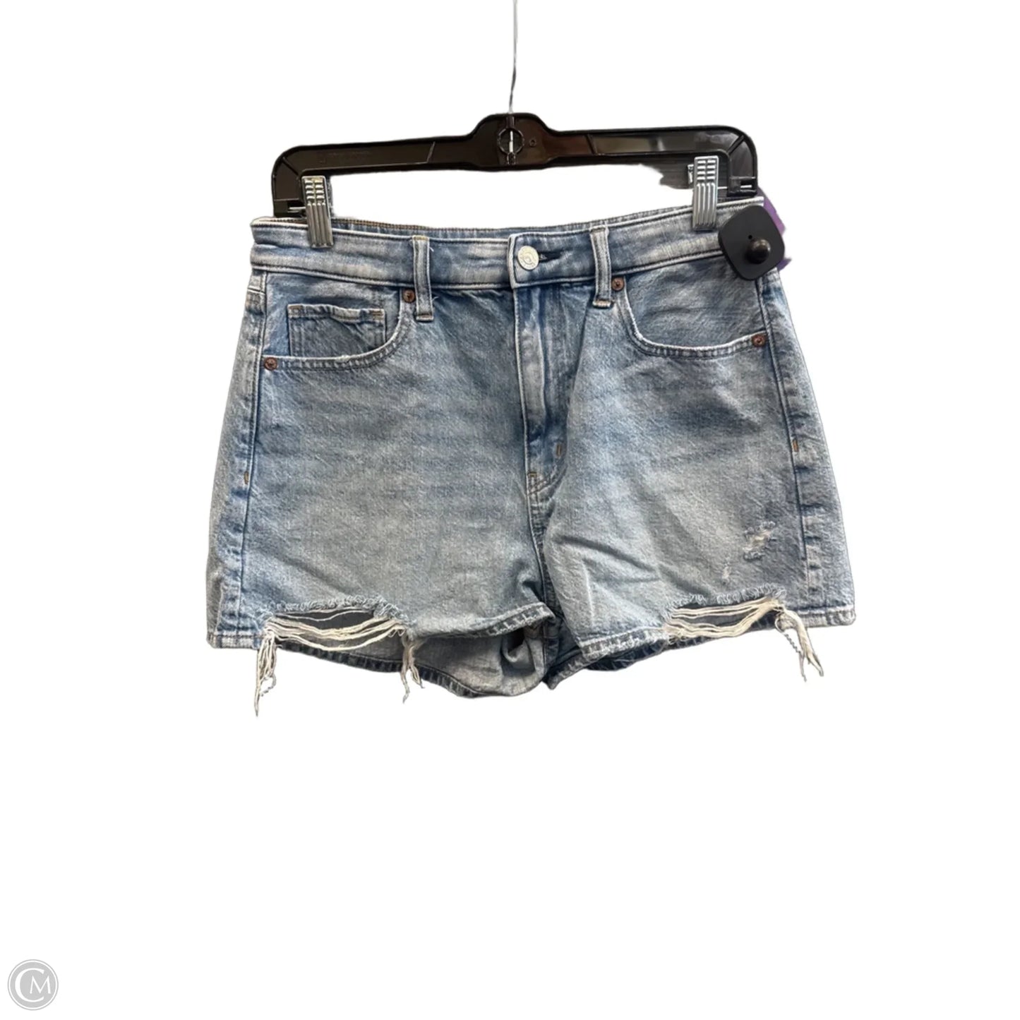 Shorts By American Eagle In Blue Denim, Size: 8