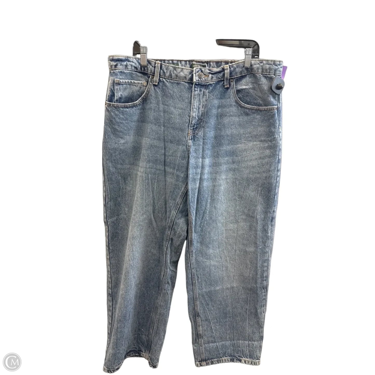 Jeans Straight By Wild Fable In Blue Denim, Size: 16