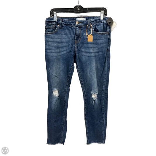Jeans Skinny By Kancan In Blue Denim, Size: 8