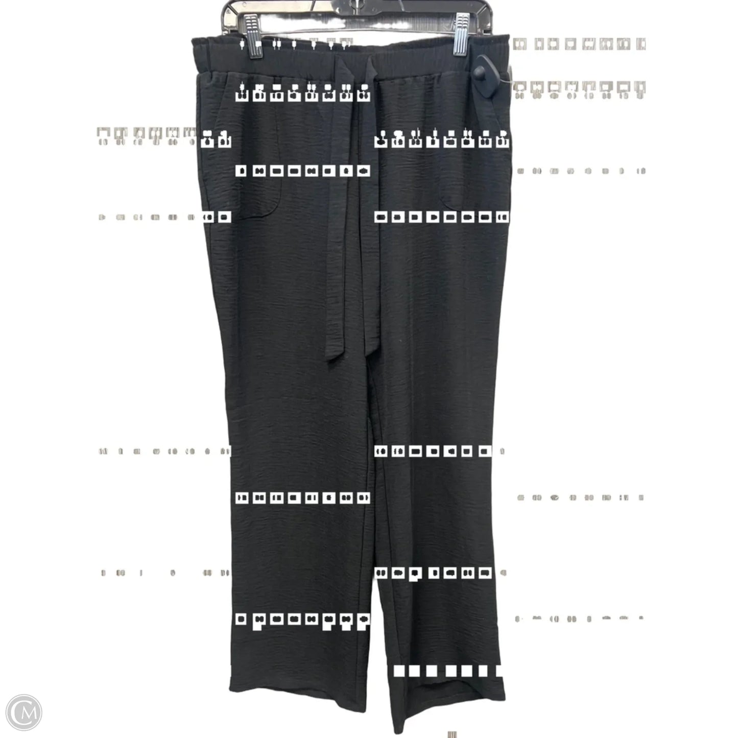 Pants Linen By Retrology In Black, Size: 12