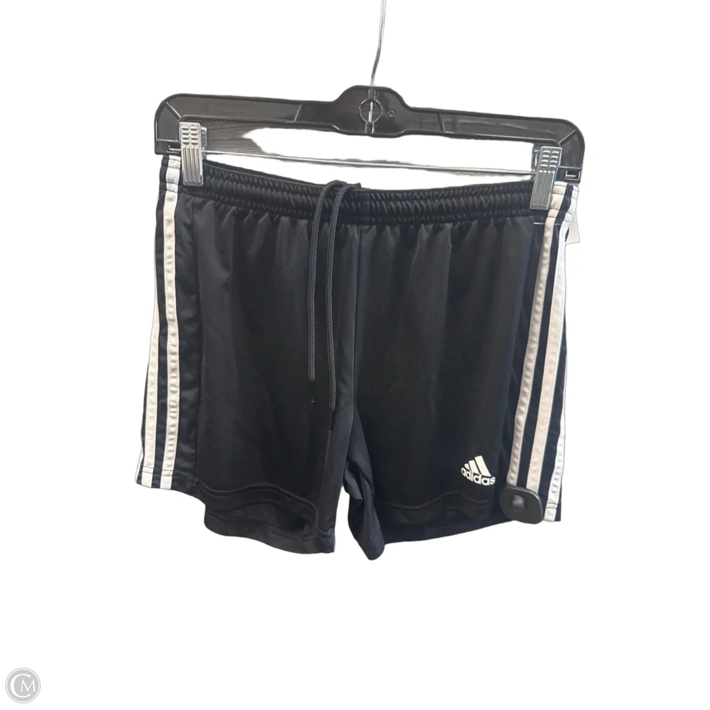 Athletic Shorts By Adidas In Black & White, Size: M