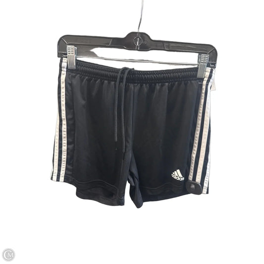 Athletic Shorts By Adidas In Black & White, Size: M