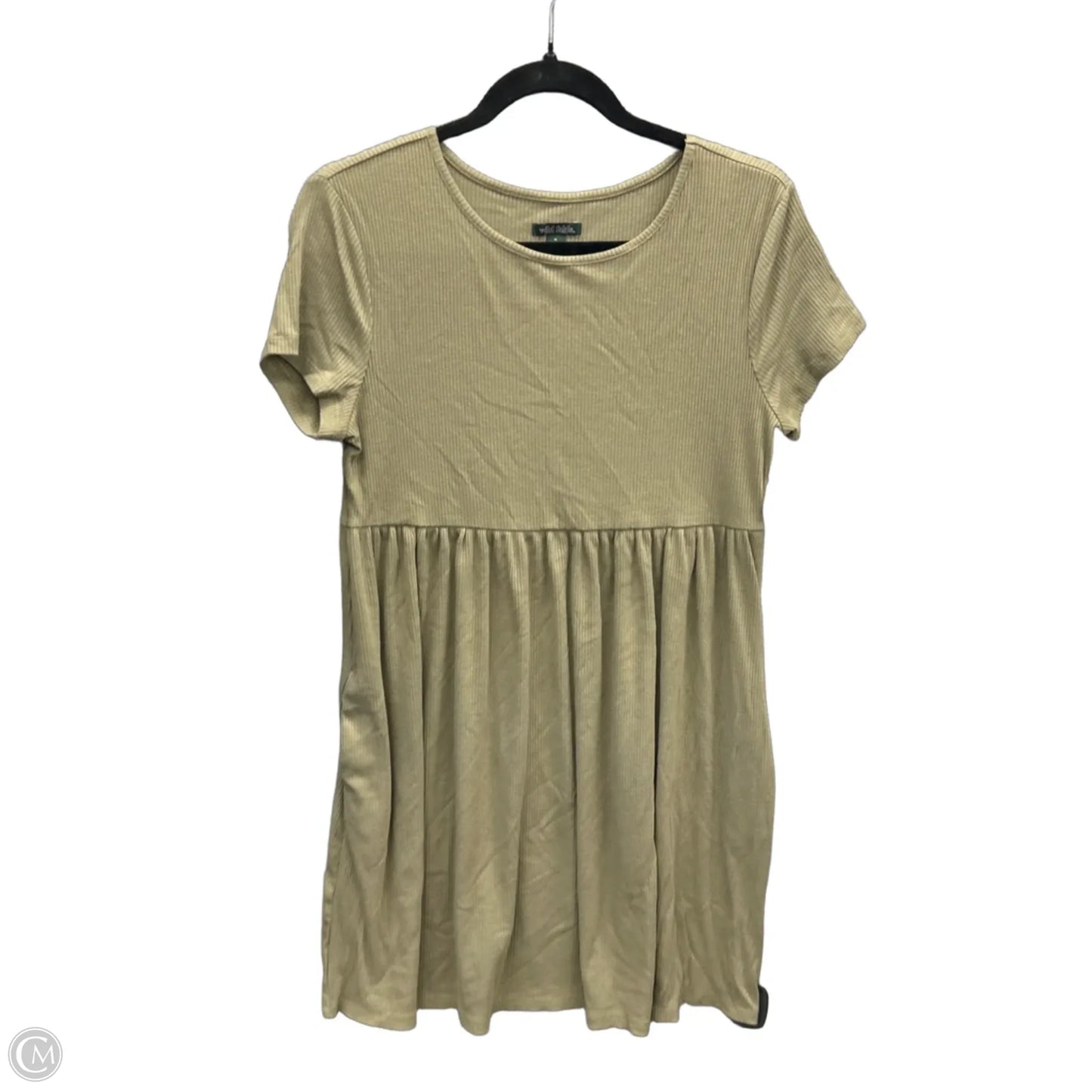 Dress Casual Midi By Wild Fable In Green, Size: M