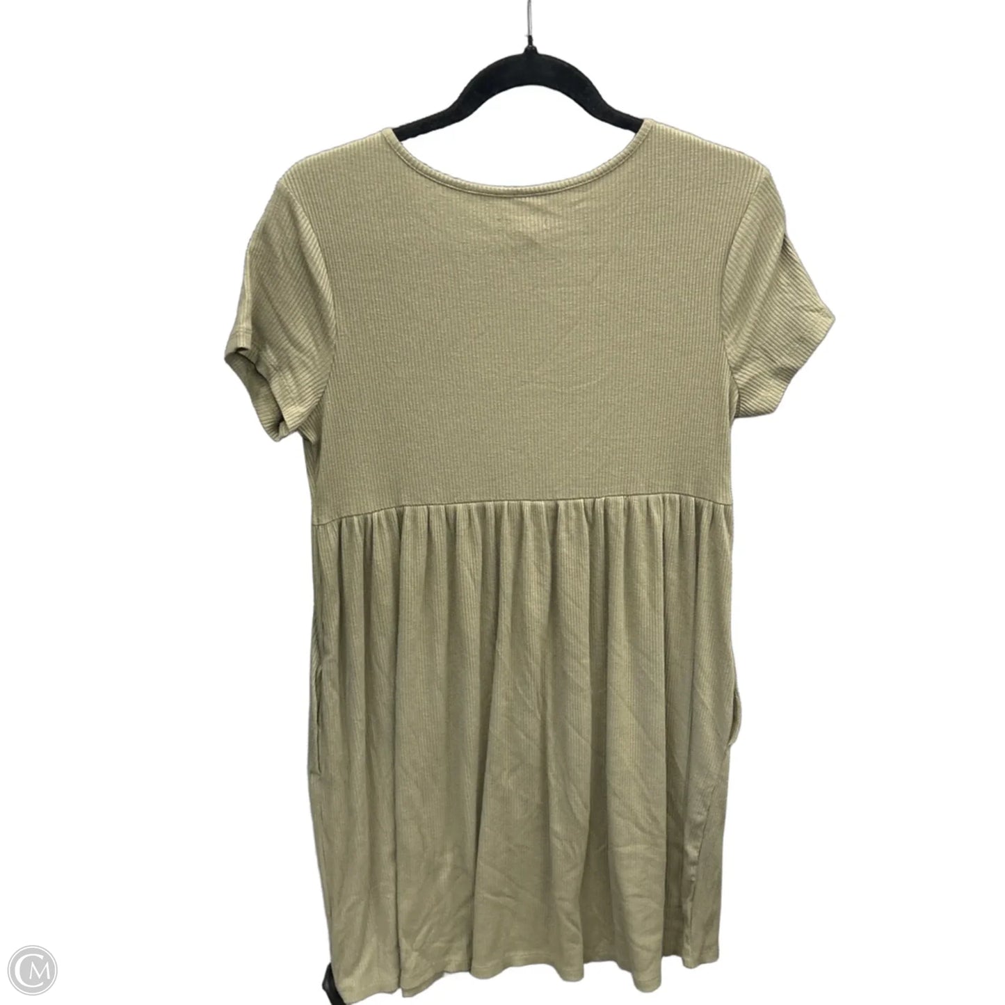 Dress Casual Midi By Wild Fable In Green, Size: M