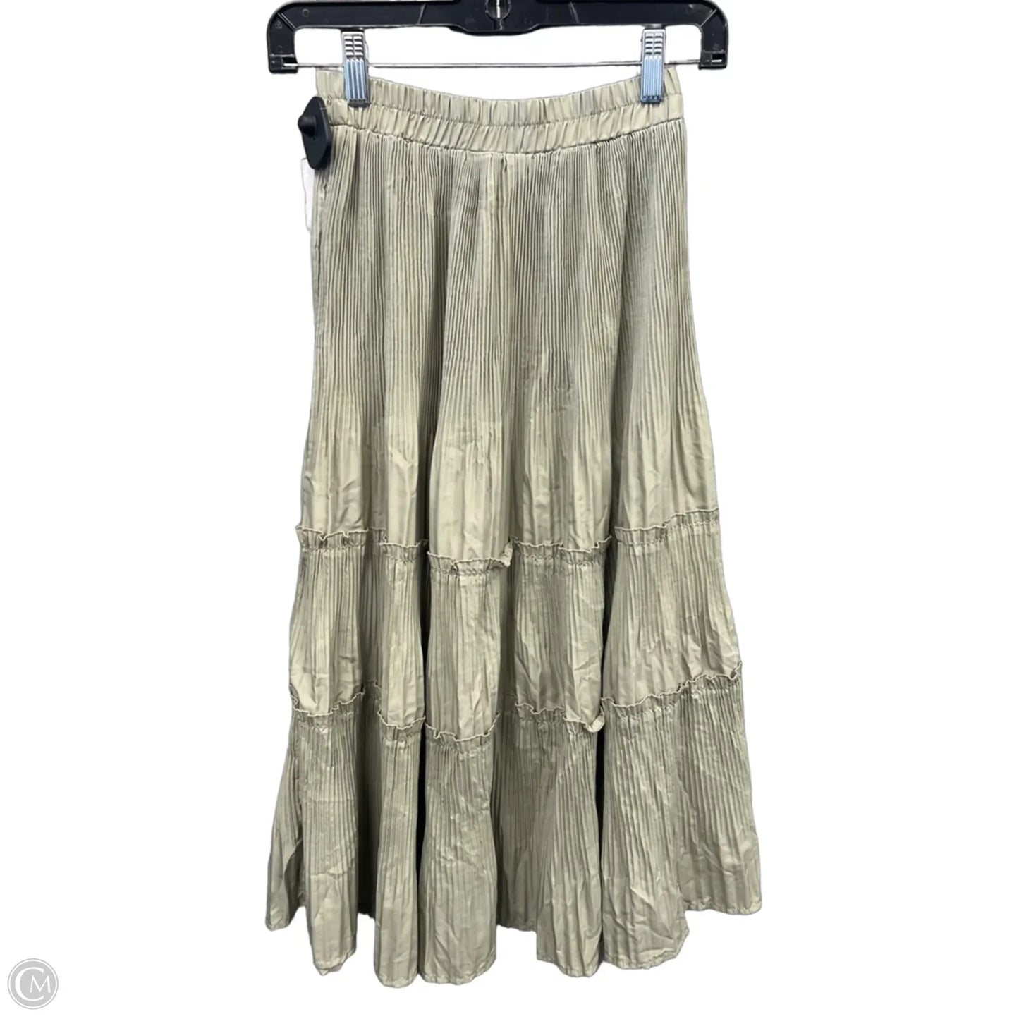 Skirt Midi By Dazy In Green, Size: 4