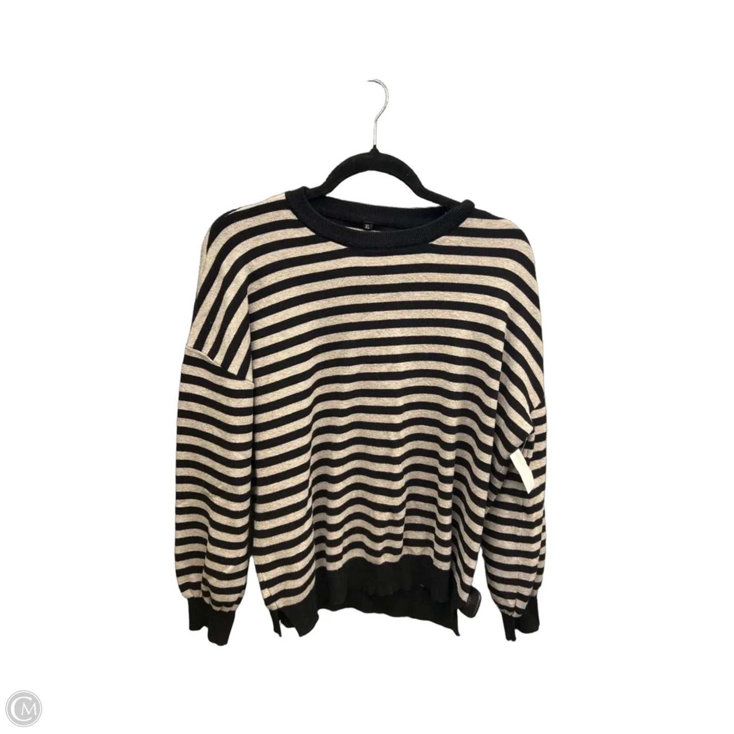 Top Long Sleeve By Clothes Mentor In Striped Pattern, Size: Xl
