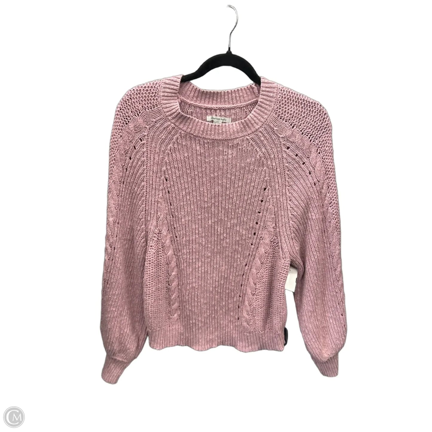 Sweater By American Eagle In Pink, Size: L