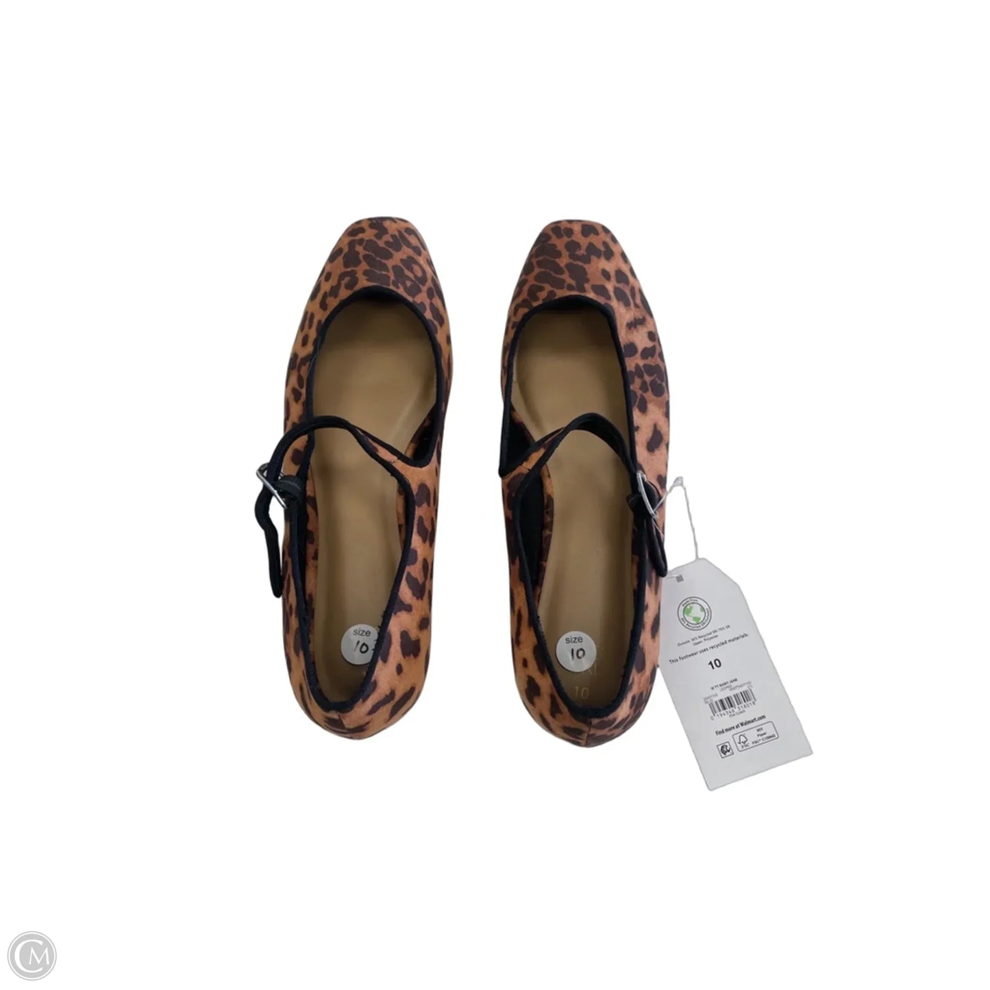 Shoes Flats By Time And Tru In Animal Print, Size: 10