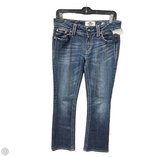 Jeans Boot Cut By Miss Me In Blue Denim, Size: 8