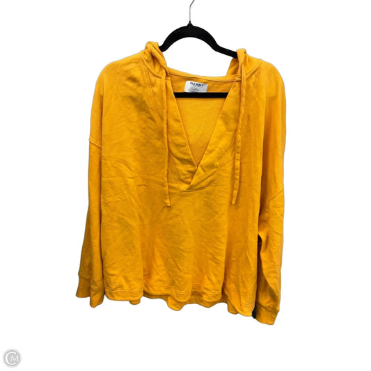 Sweatshirt Hoodie By Old Navy In Orange, Size: 2x