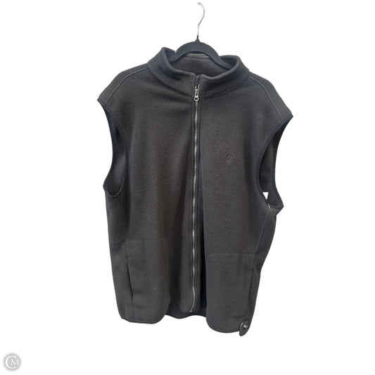 Vest Fleece By Izod In Black, Size: Xl