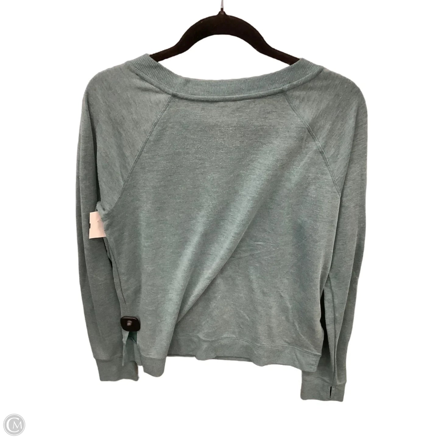 Athletic Top Long Sleeve Crewneck By Freely In Blue, Size: M