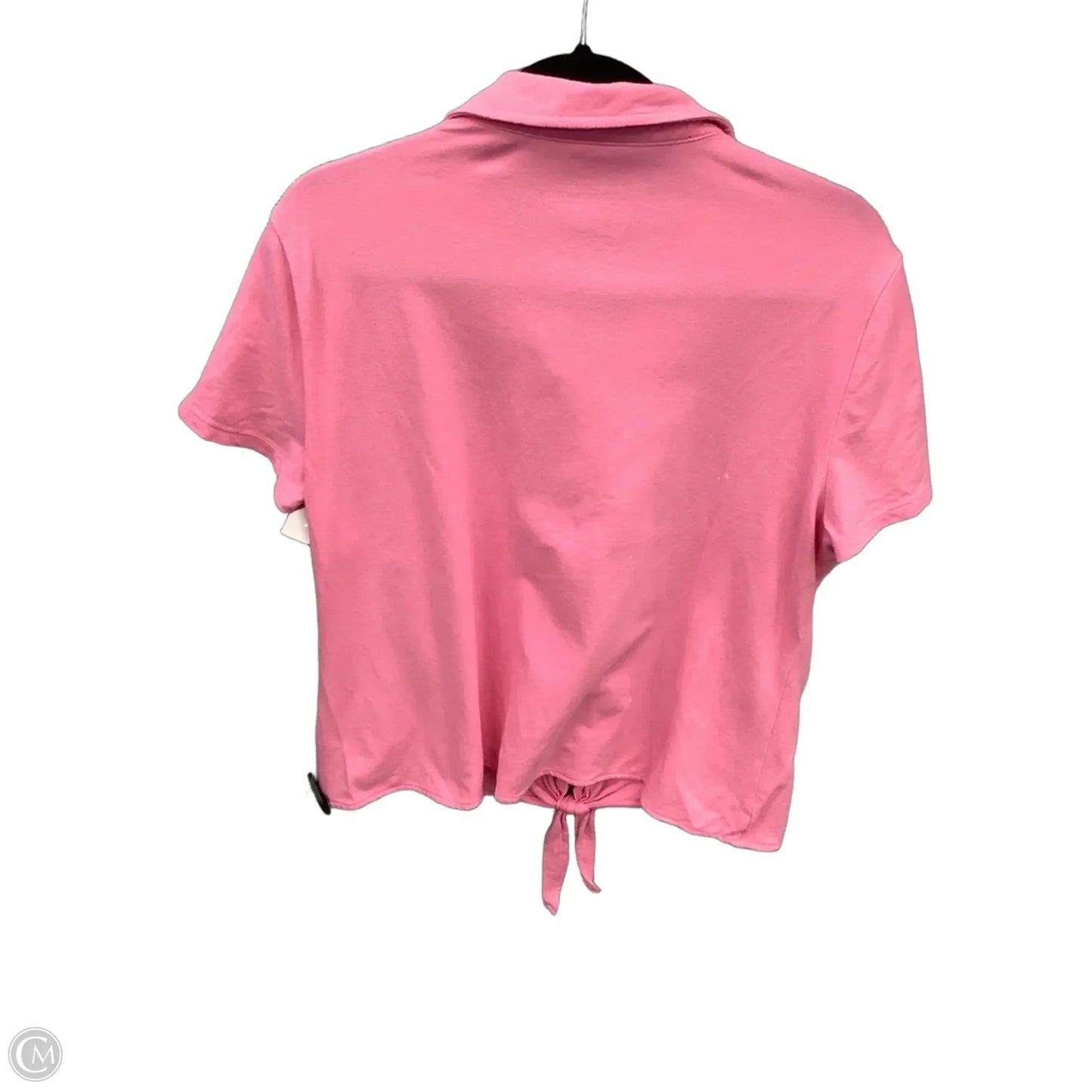 Top Short Sleeve By Talbots In Pink, Size: Xlp