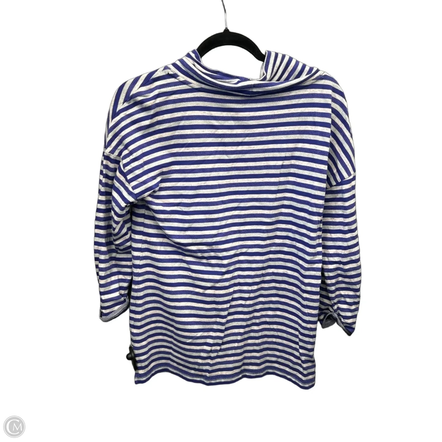 Sweatshirt Crewneck By Talbots In Striped Pattern, Size: M