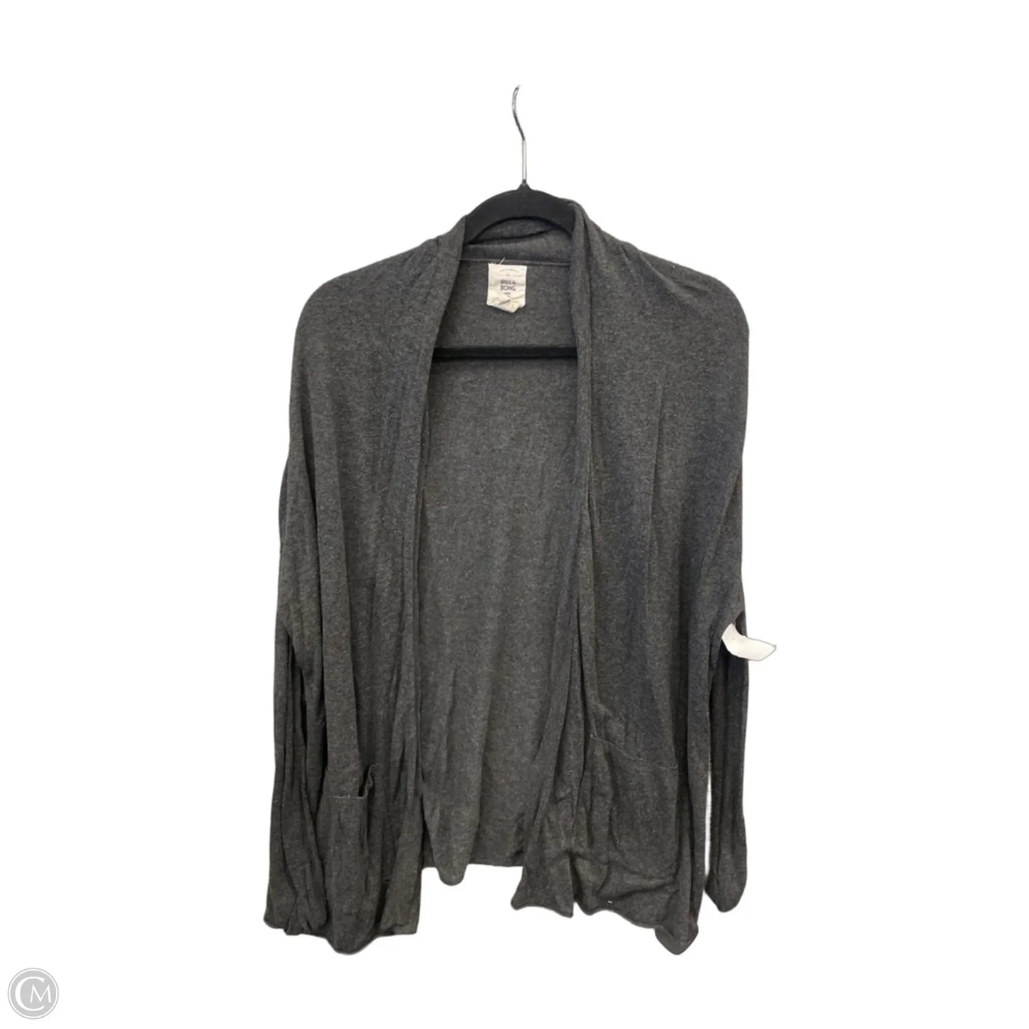 Cardigan By Billabong In Grey, Size: L