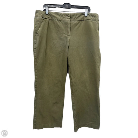 Pants Dress By Tribal In Green, Size: 16
