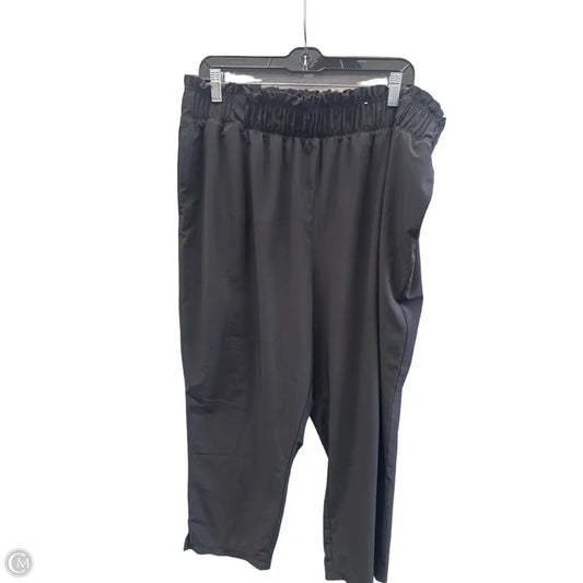 Athletic Pants By Stylus In Black, Size: Xxl