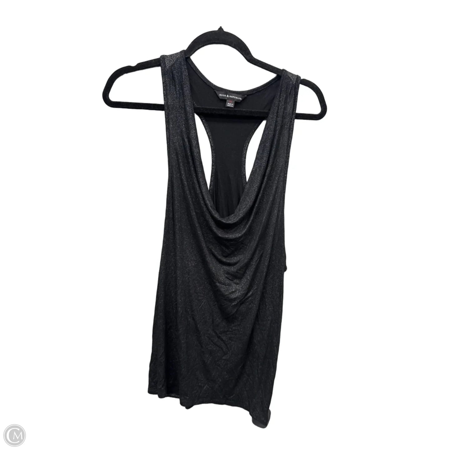 Top Sleeveless By Rock And Republic In Black, Size: Xl