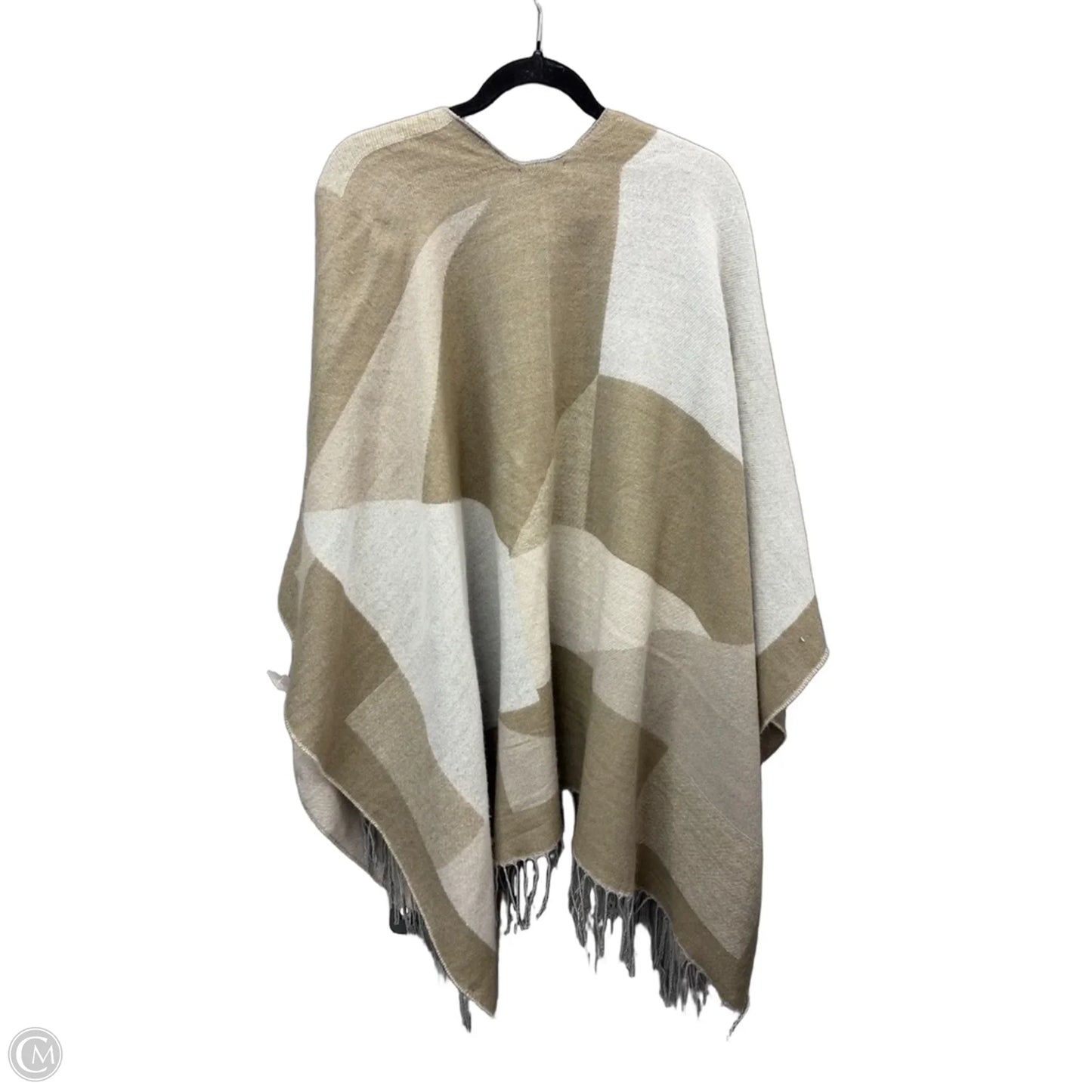 Shawl By Clothes Mentor In Brown, Size: Osfm
