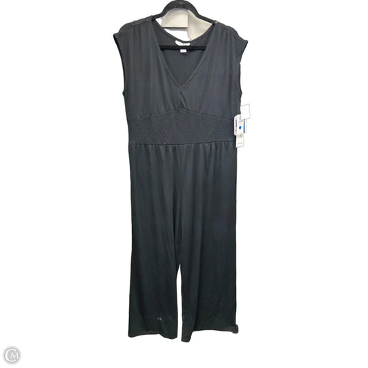 Jumpsuit By Just Be In Black, Size: 2x