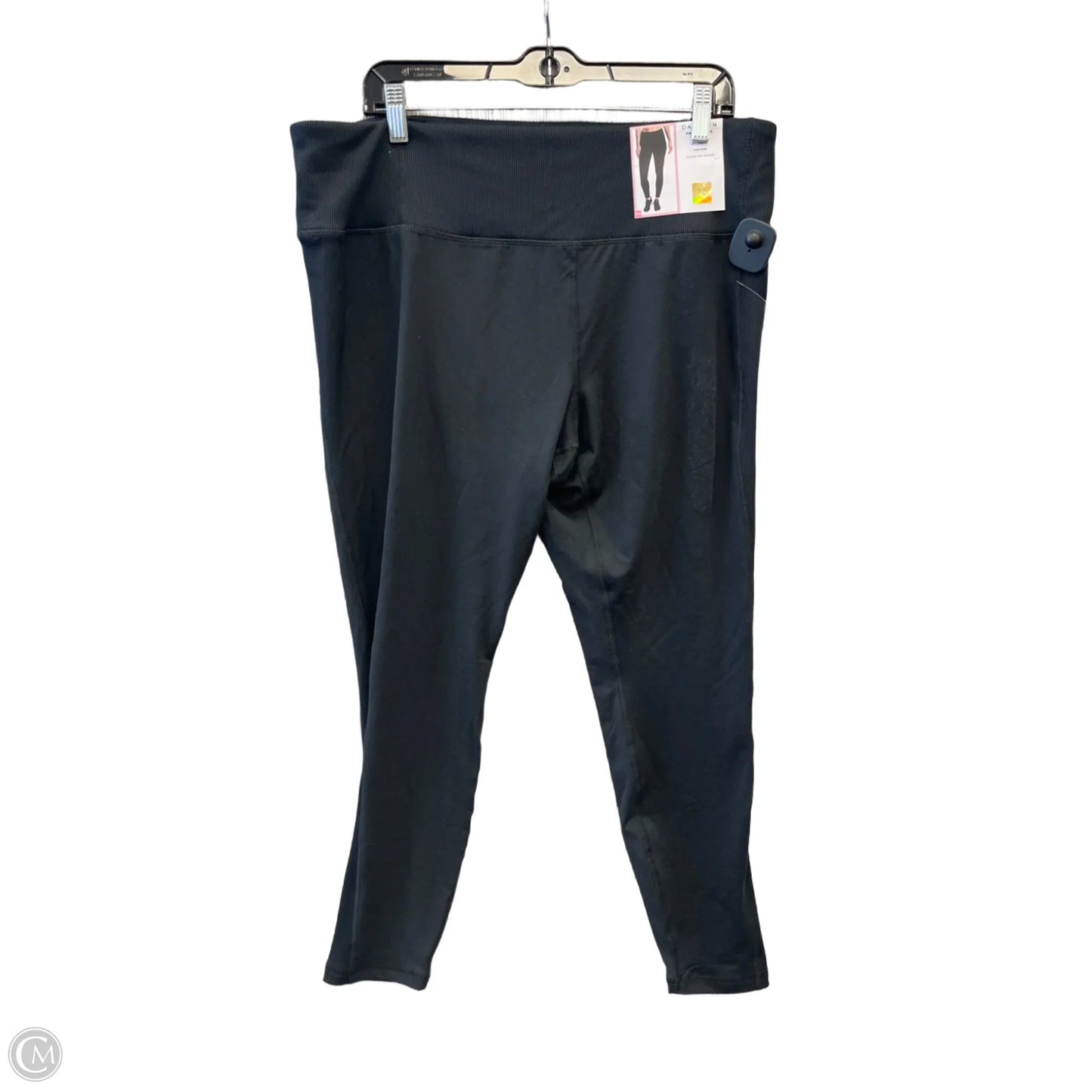 Athletic Leggings By Danskin In Black, Size: Xxl