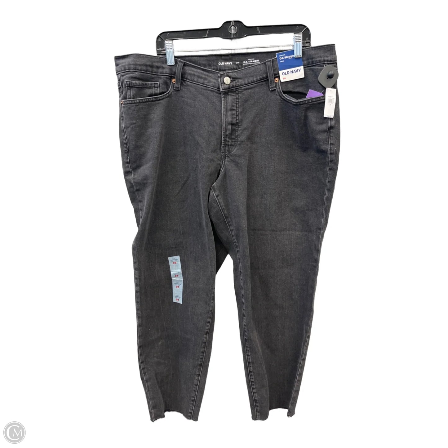 Jeans Straight By Old Navy In Black, Size: 20