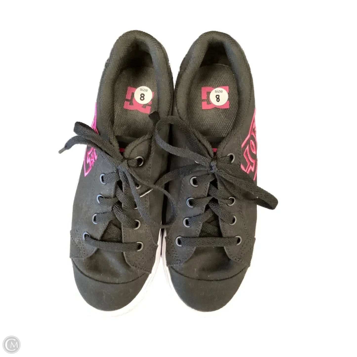 Shoes Sneakers By Clothes Mentor In Black & Pink, Size: 8