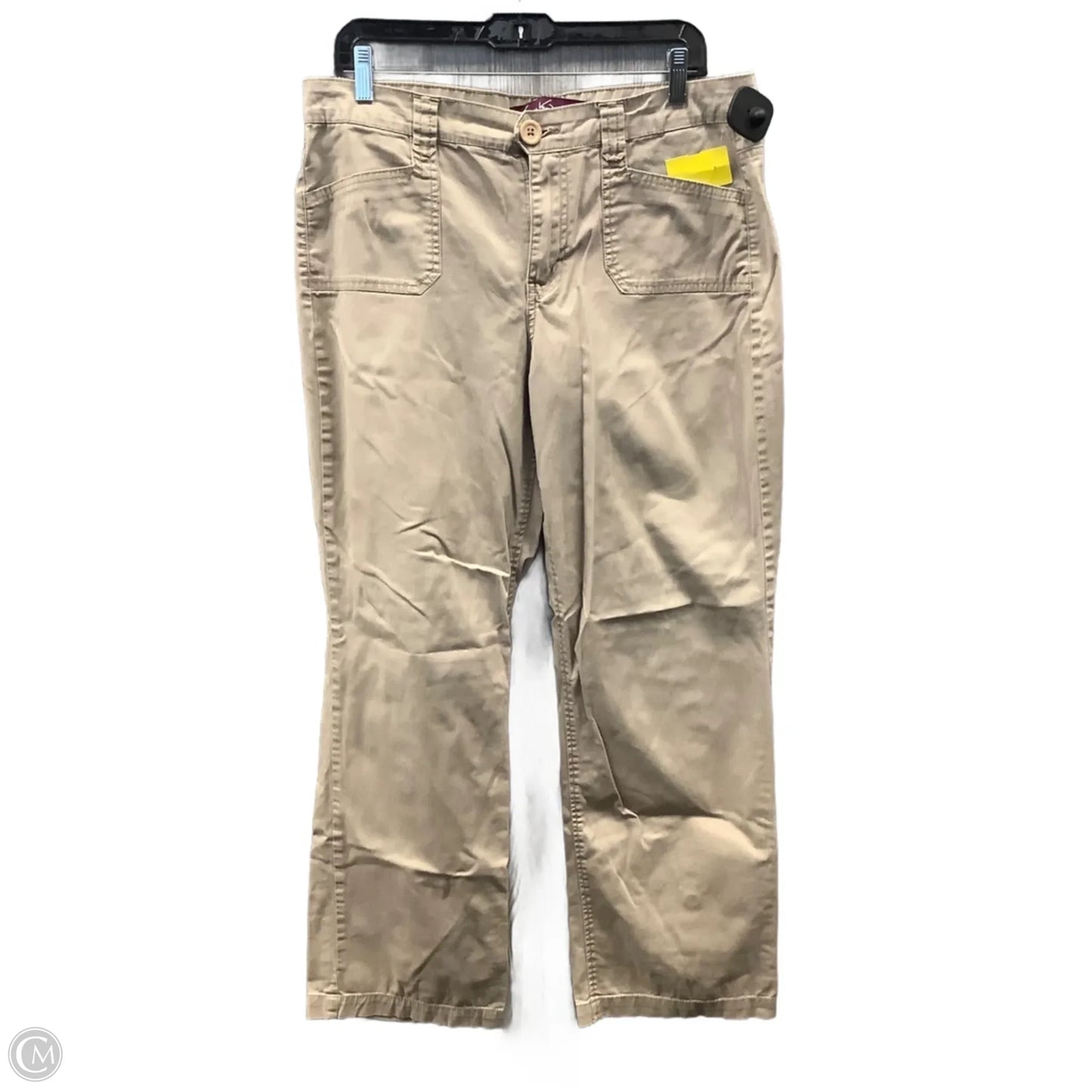 Pants Chinos & Khakis By Gloria Vanderbilt In Tan, Size: 12