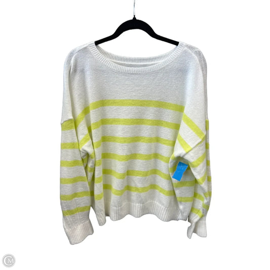 Sweater By Sonoma In Striped Pattern, Size: L